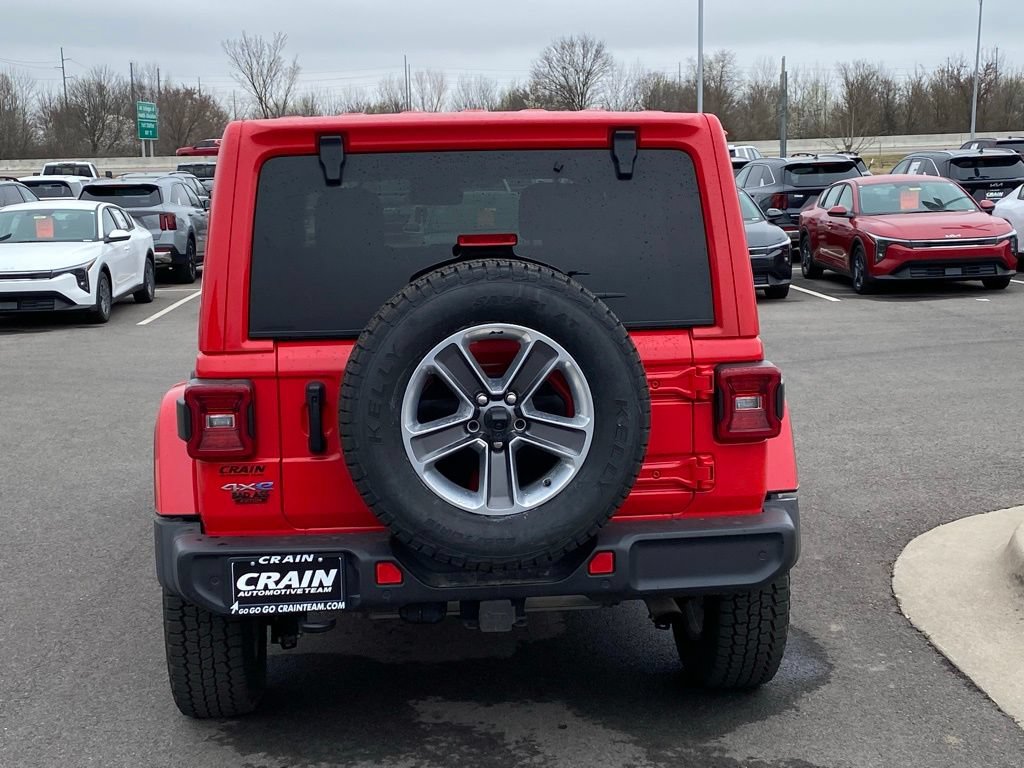 Used 2021 Jeep Wrangler Unlimited Sahara w/ Cold Weather Group AWD/4WD image 6