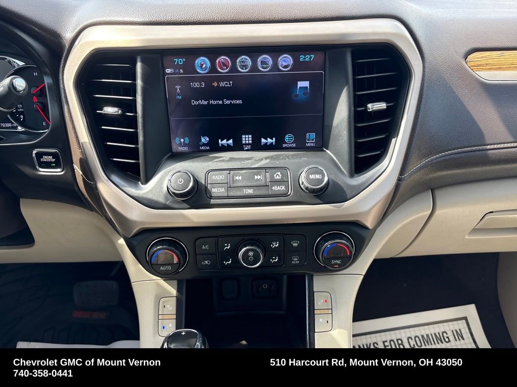 Used 2017 GMC Acadia Denali w/ Technology Package FWD image 18