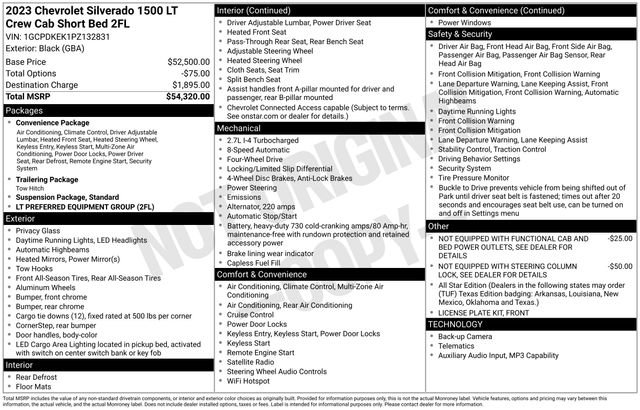 Used 2023 Chevrolet Silverado 1500 LT AWD/4WD image 15