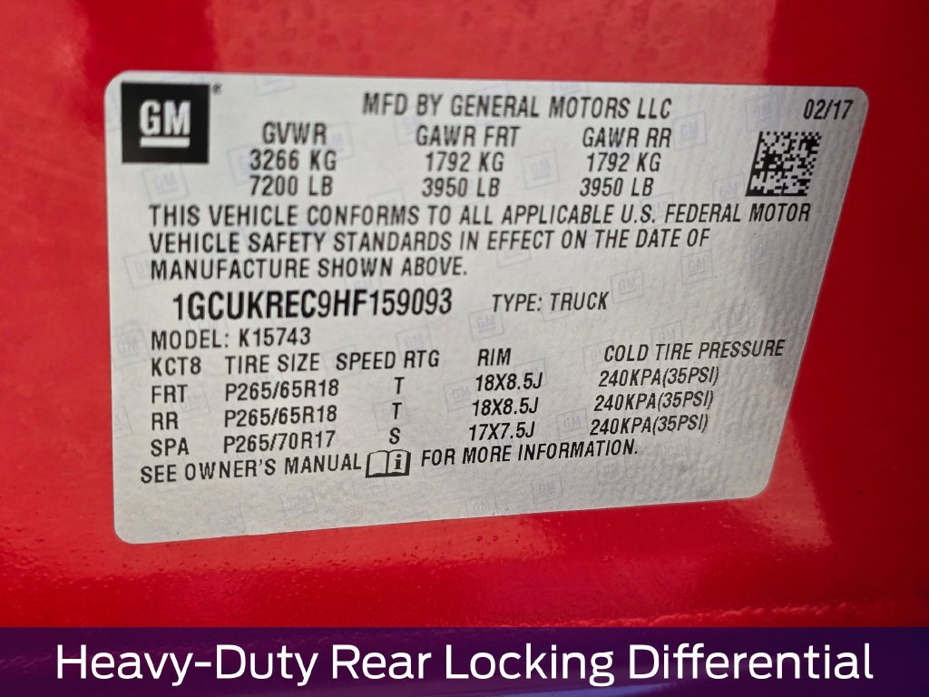Used 2017 Chevrolet Silverado 1500 LT w/ All Star Edition AWD/4WD image 32