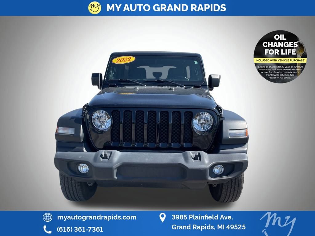 Used 2022 Jeep Wrangler Unlimited Sport image 3