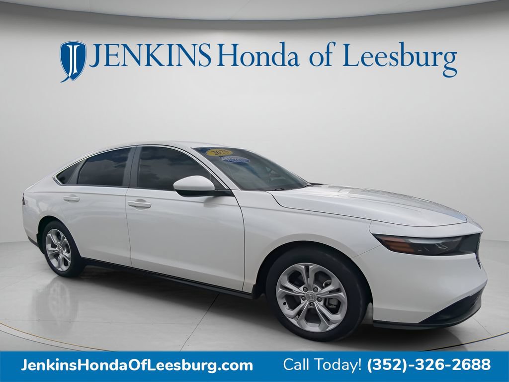 Certified 2025 Honda Accord LX video 1
