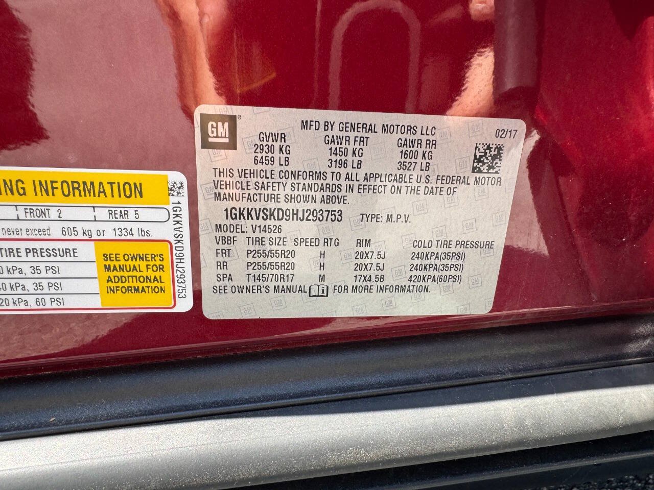Used 2017 GMC Acadia Limited SLT AWD/4WD image 58