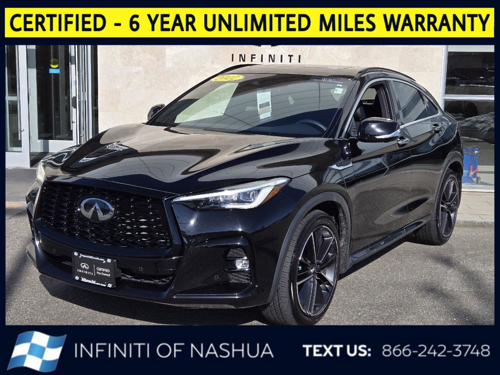Certified 2022 INFINITI QX55 Essential w/ Proassist Package image 1