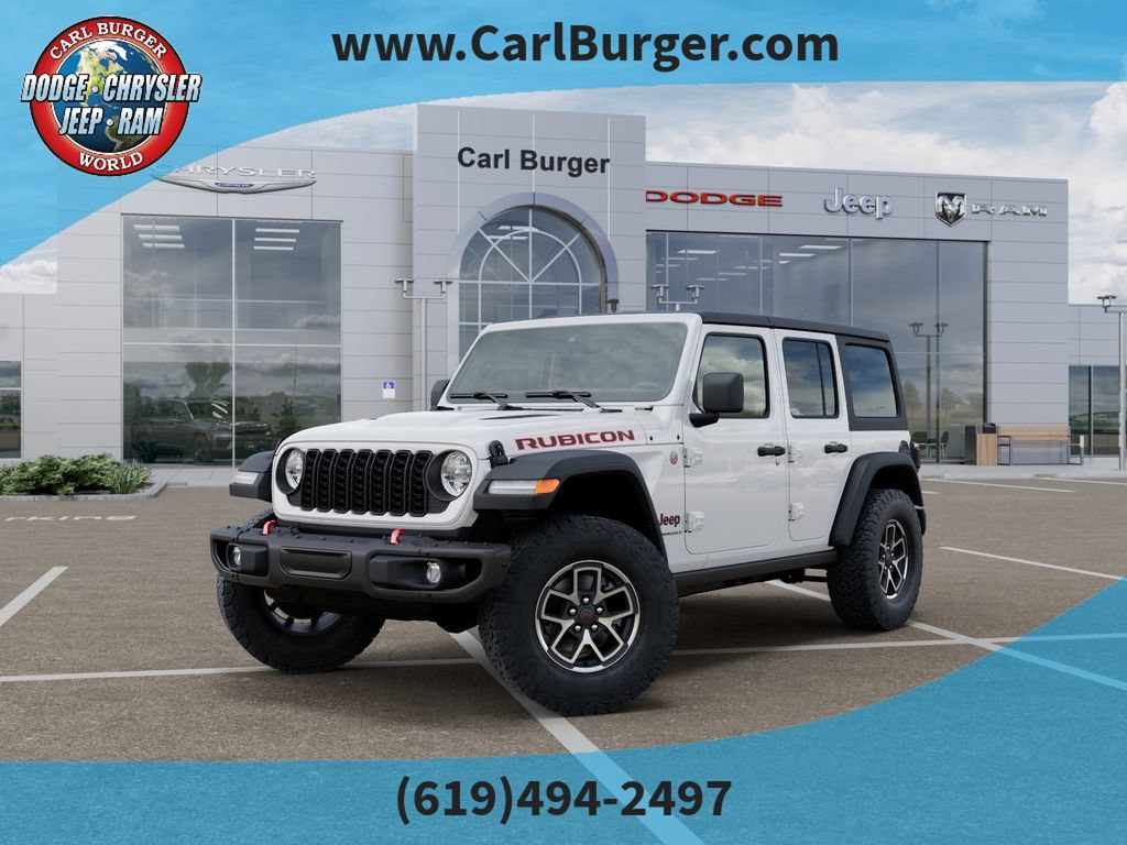 New 2026 Jeep Wrangler Unlimited Rubicon w/ Steel Bumper Group