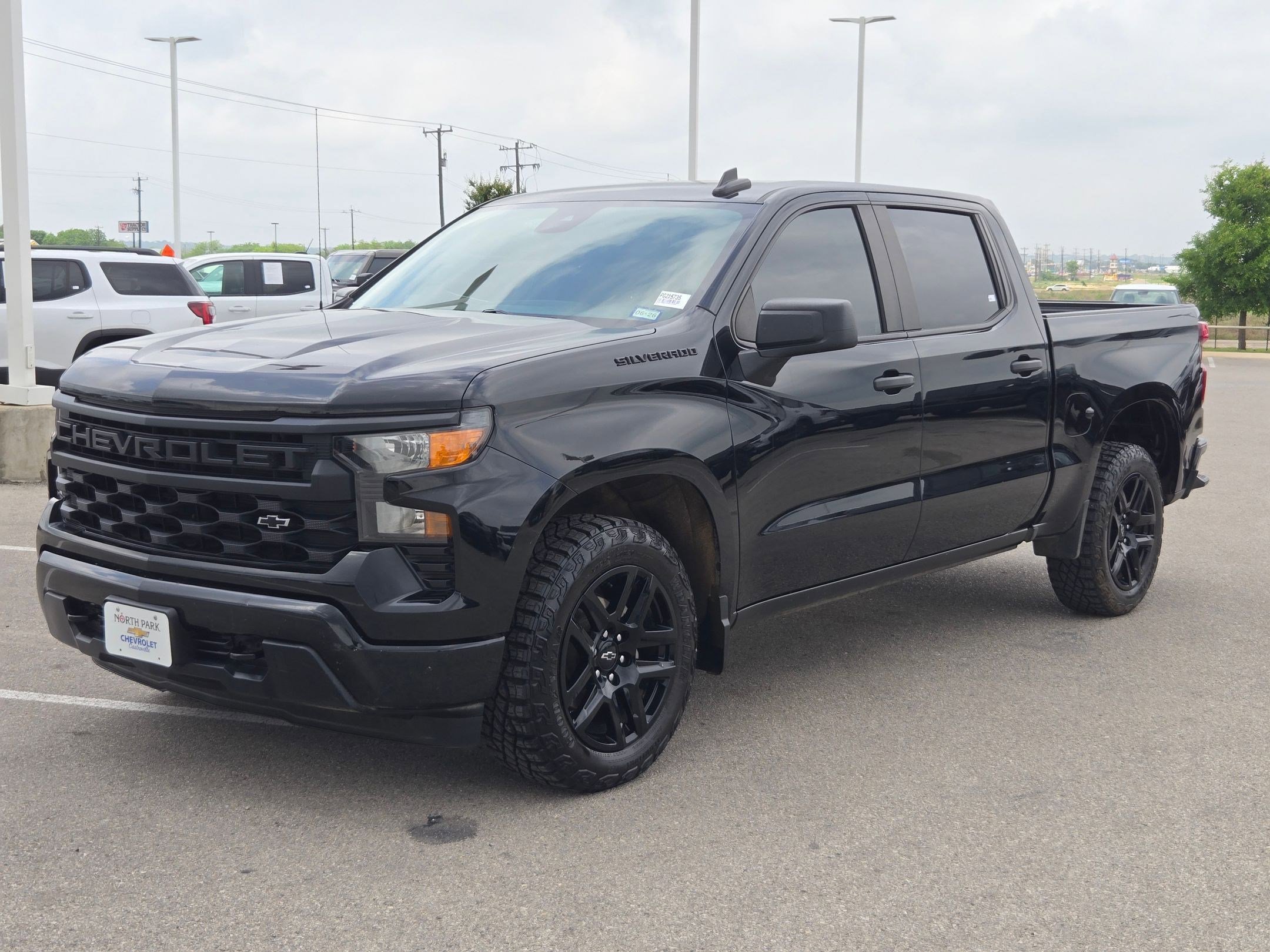 Certified 2023 Chevrolet Silverado 1500 Custom w/ LPO, Dark Essentials Package RWD image 7