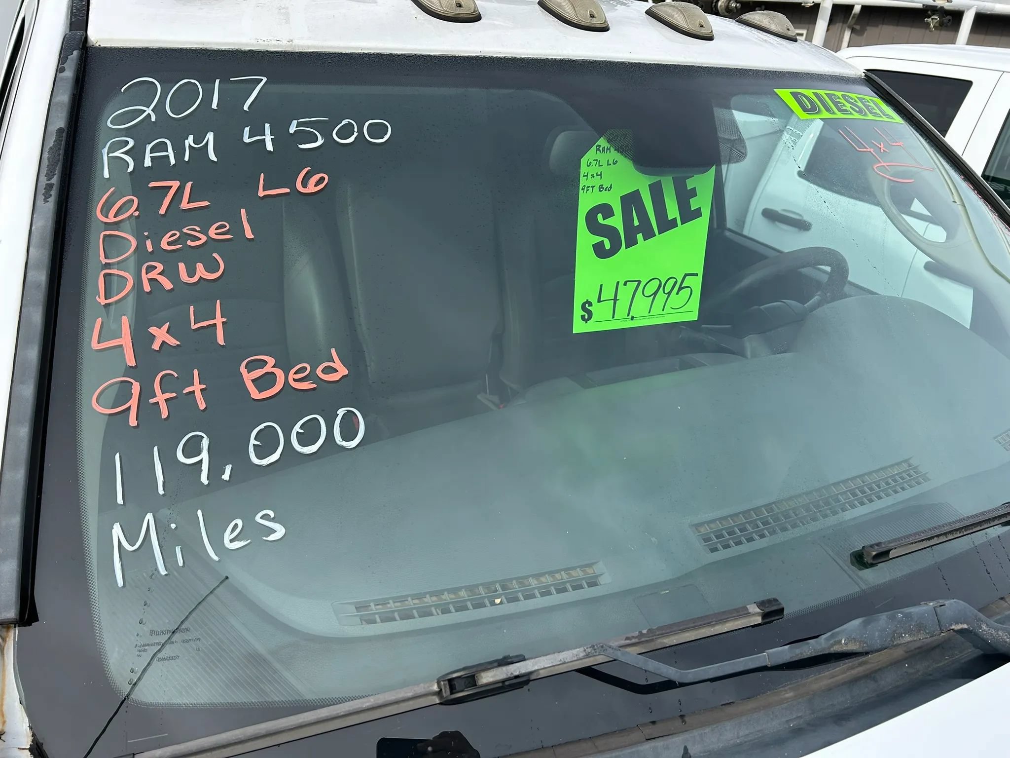 Used 2017 RAM 4500 Tradesman AWD/4WD image 3