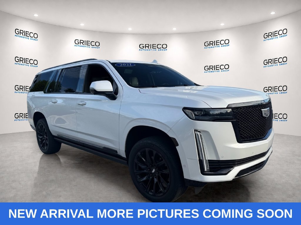 Used 2021 Cadillac Escalade ESV Sport w/ Driver Assist Tech Package AWD/4WD image 1