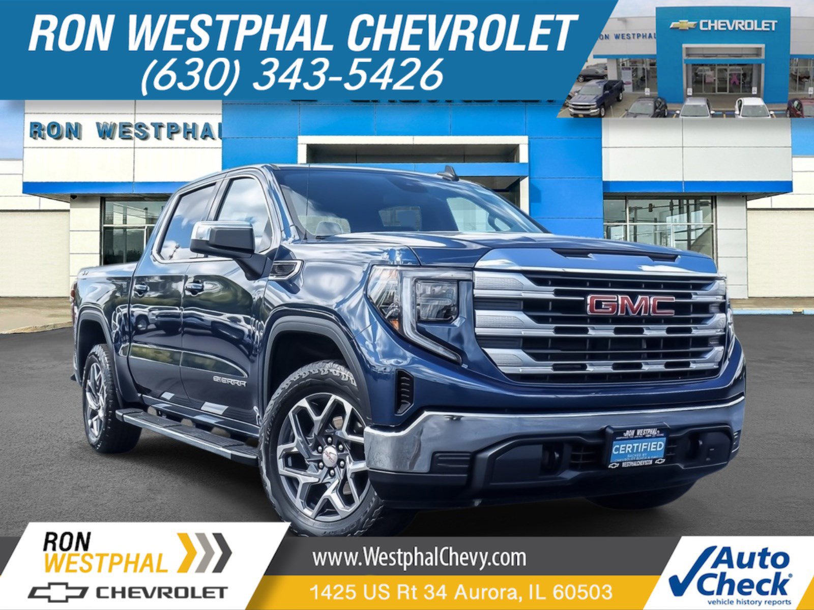 Certified 2022 GMC Sierra 1500 SLE