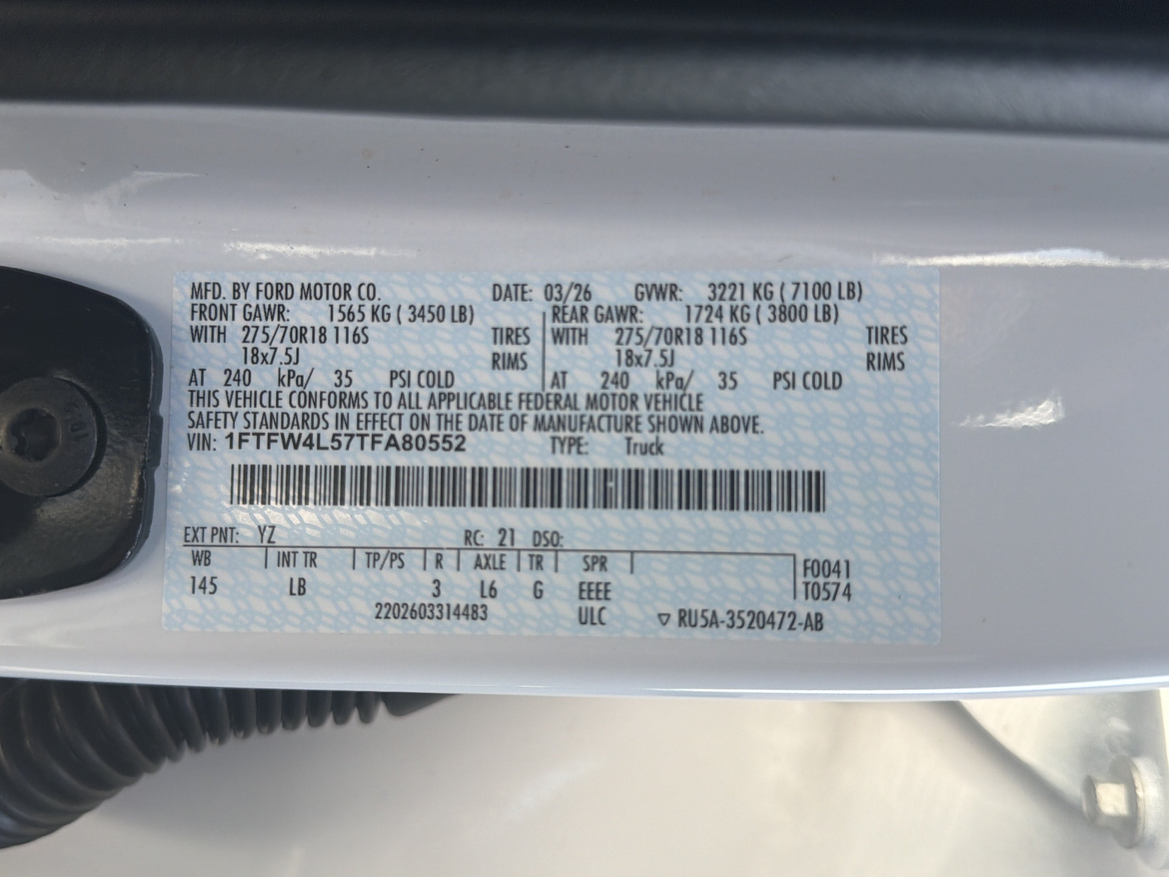 Used 2026 Ford F150 Tremor AWD/4WD image 36
