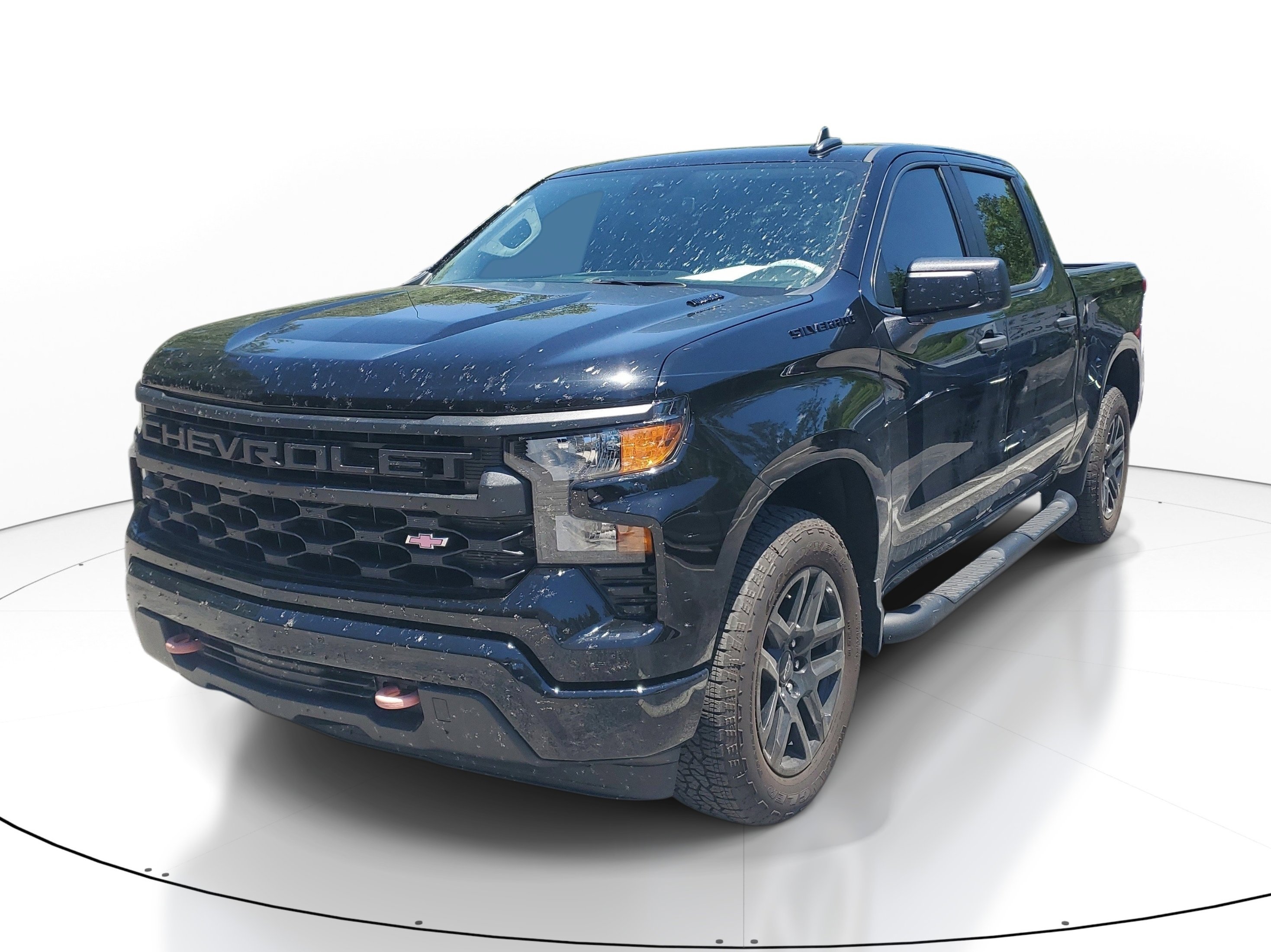 Used 2025 Chevrolet Silverado 1500 Custom w/ Turbomax Blackout Package RWD image 3