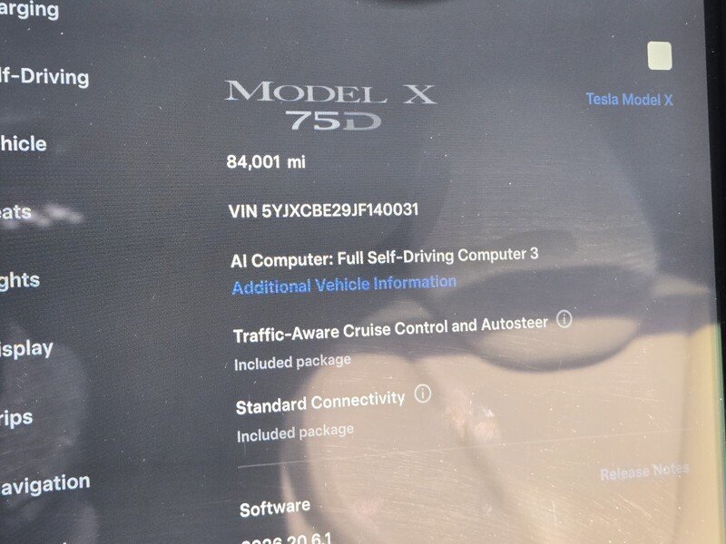 Used 2018 Tesla Model X 75D AWD/4WD image 23