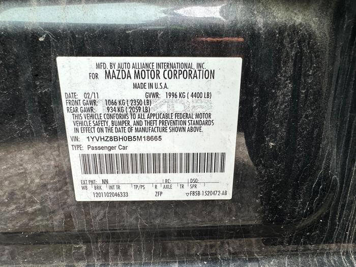 Used 2011 MAZDA MAZDA6 i Sport FWD image 38