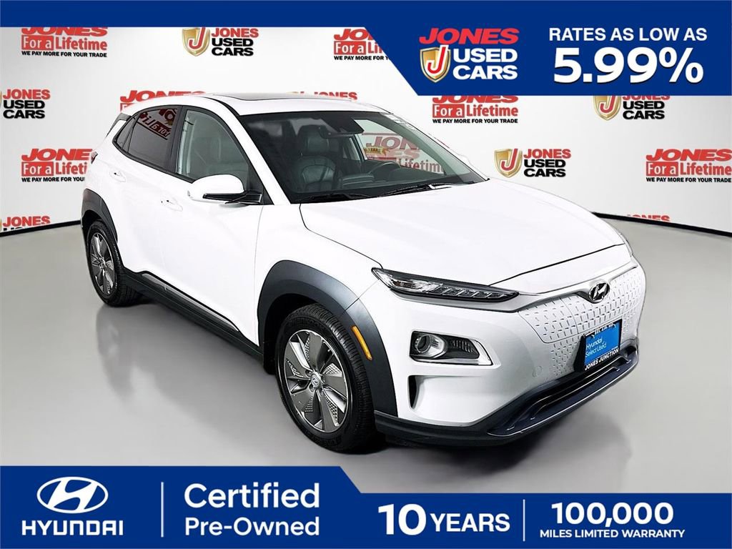 Certified 2021 Hyundai Kona Limited w/ Cargo Package