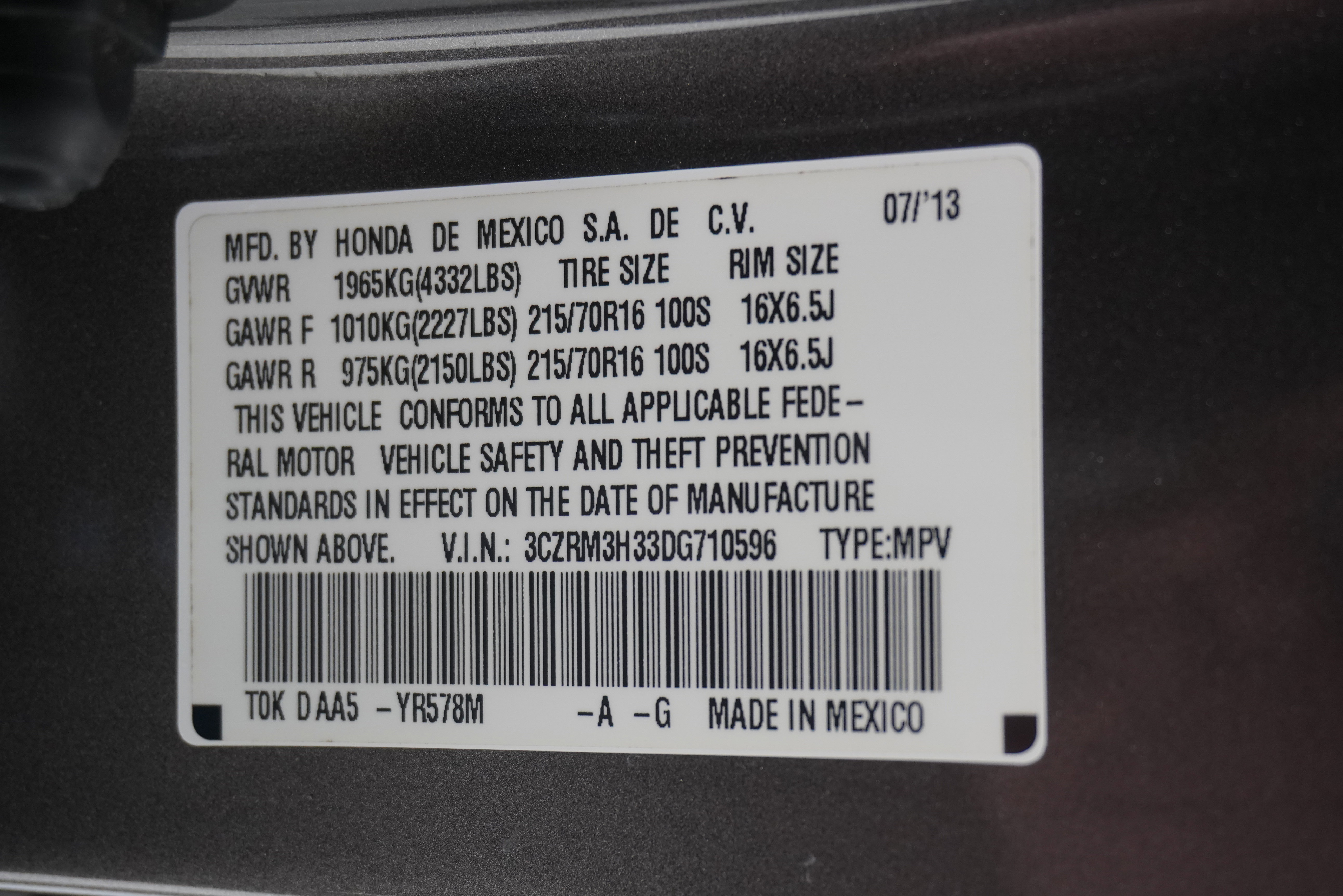 Used 2013 Honda CR-V LX image 26