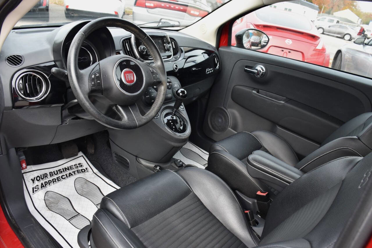 Used 2017 FIAT 500 Pop w/ Sport Black Trim Package image 13
