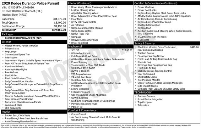 Used 2020 Dodge Durango AWD image 15