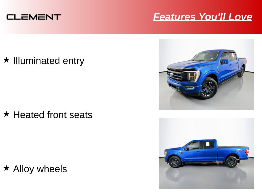 Used 2021 Ford F150 Lariat w/ Equipment Group 502A High AWD/4WD image 19
