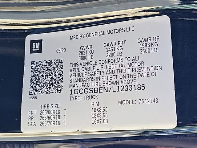 Used 2020 Chevrolet Colorado W/T w/ Custom Special Edition image 34