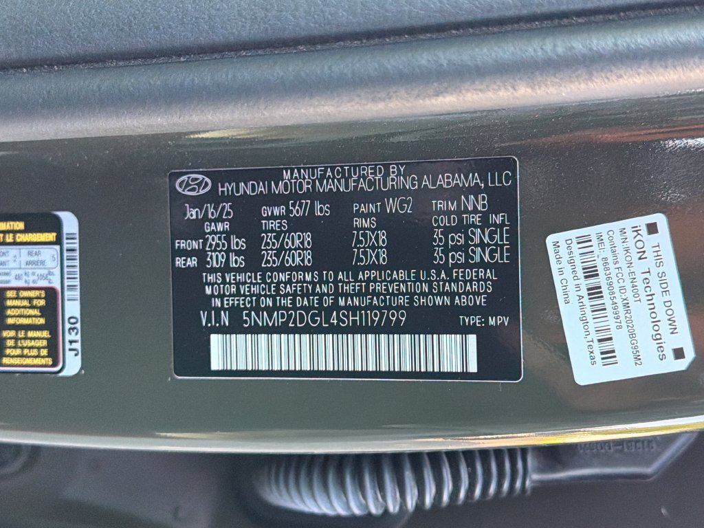 Used 2025 Hyundai Santa Fe SEL AWD/4WD image 30