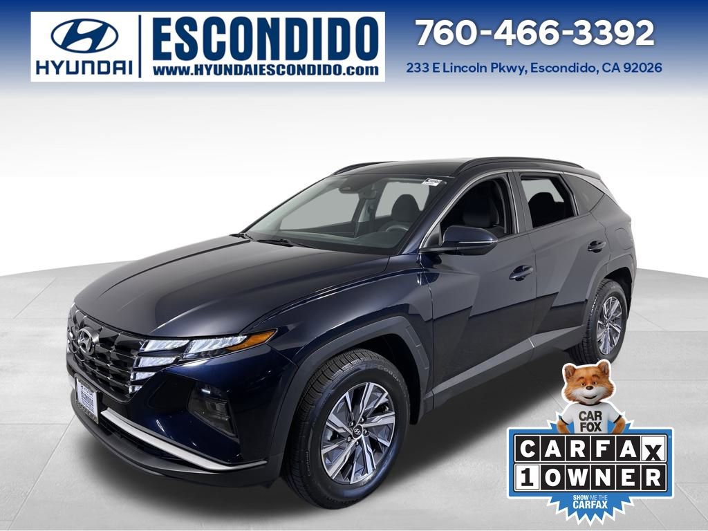 Certified 2023 Hyundai Tucson Blue image 1
