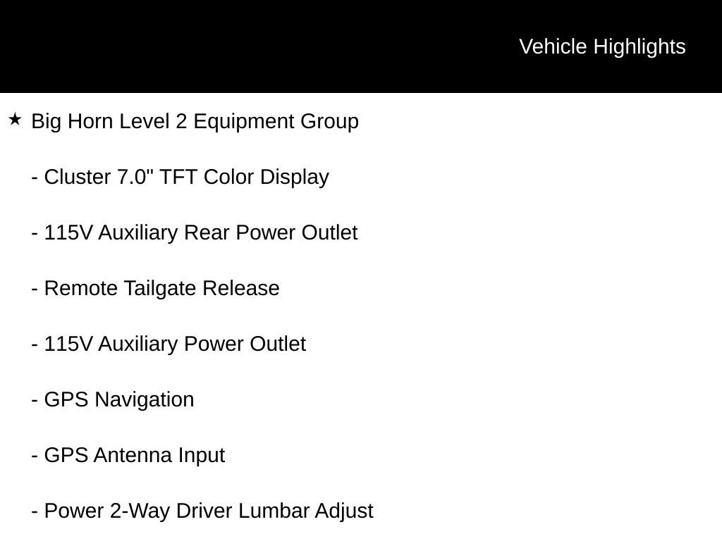 Used 2025 RAM 1500 Big Horn AWD/4WD image 12
