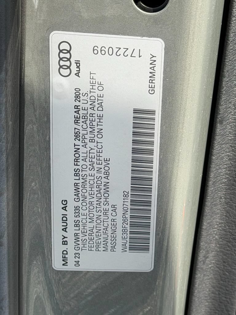 Certified 2023 Audi A6 Premium Plus w/ Premium Plus Package AWD/4WD image 9