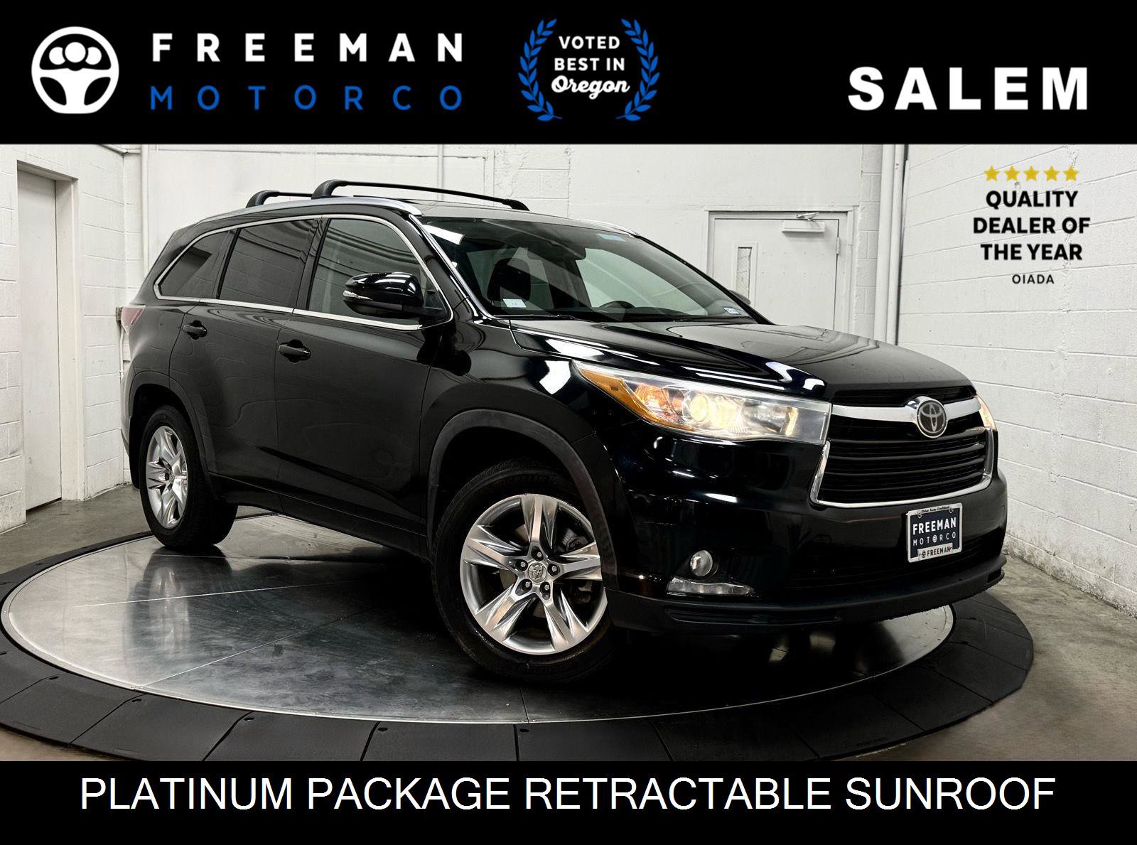 Used 2015 Toyota Highlander Limited Platinum