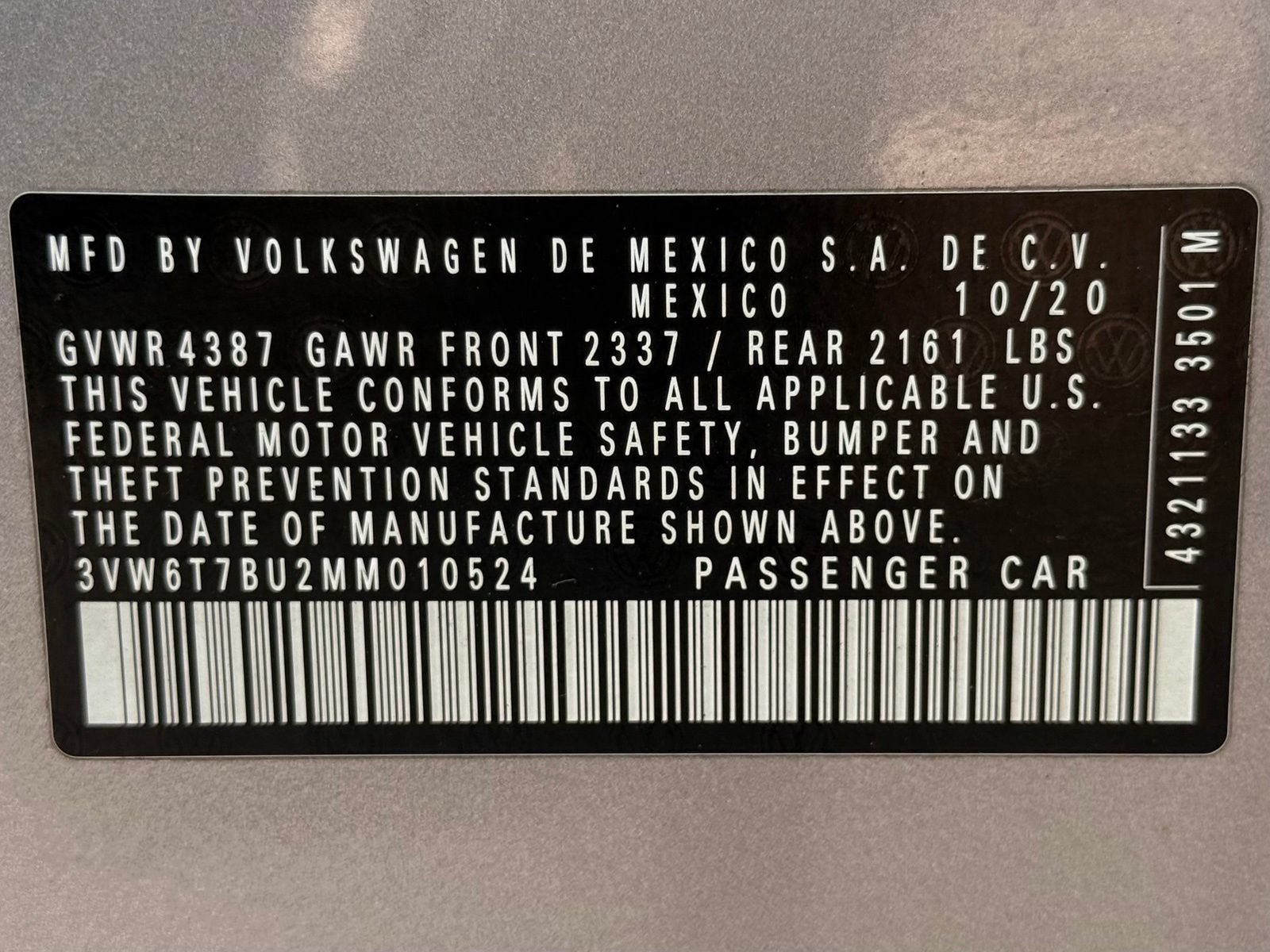 Used 2021 Volkswagen Jetta GLI FWD image 52