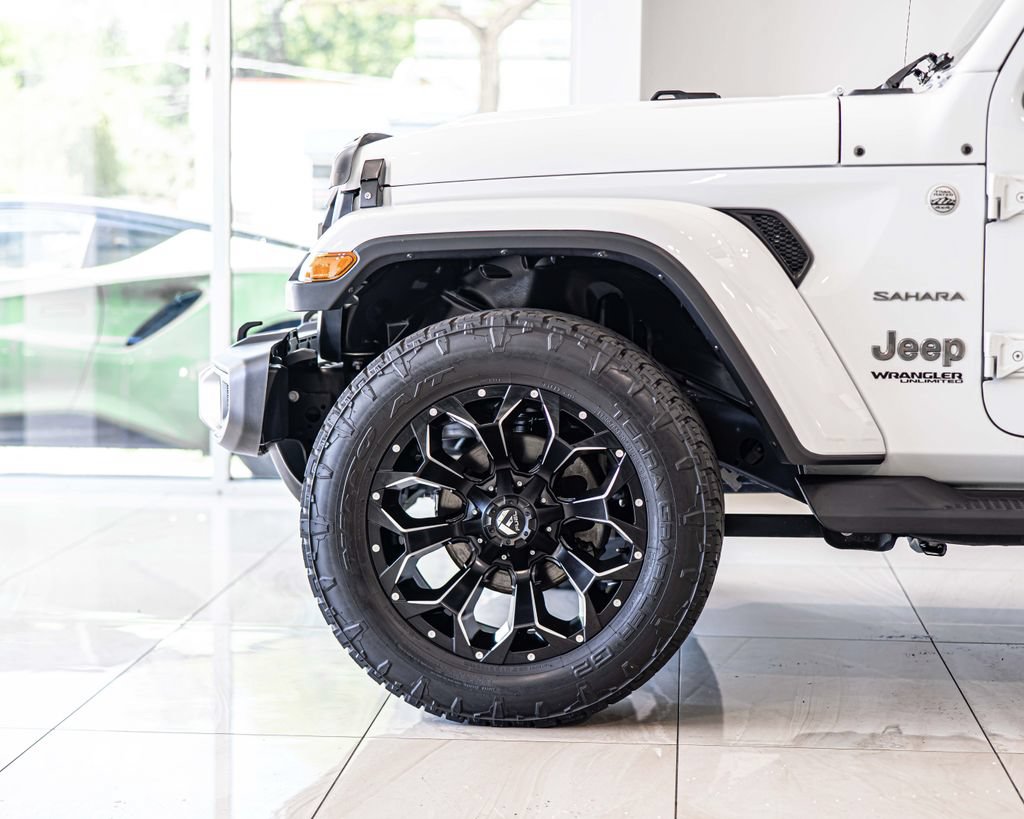 Used 2021 Jeep Wrangler Unlimited Sahara w/ Safety Group AWD/4WD image 7