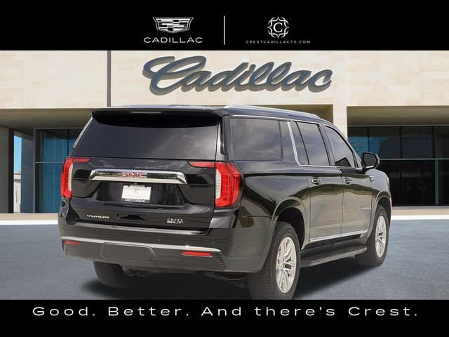 Used 2022 GMC Yukon XL SLT w/ SLT Luxury Package AWD/4WD video 3