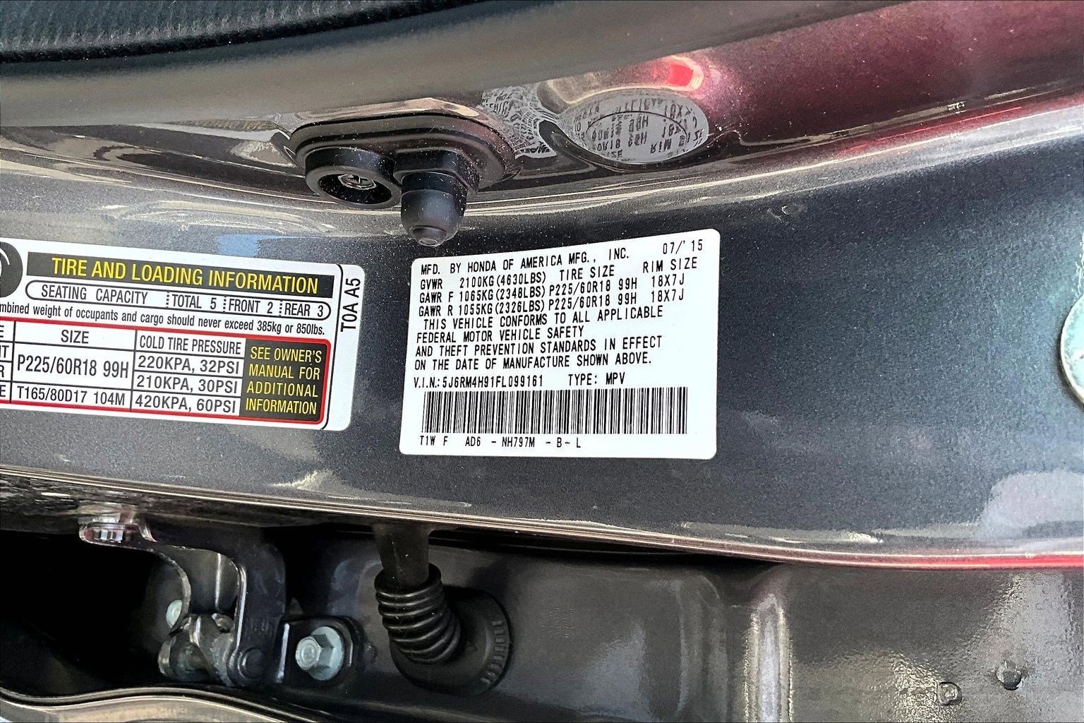 Used 2015 Honda CR-V Touring image 17