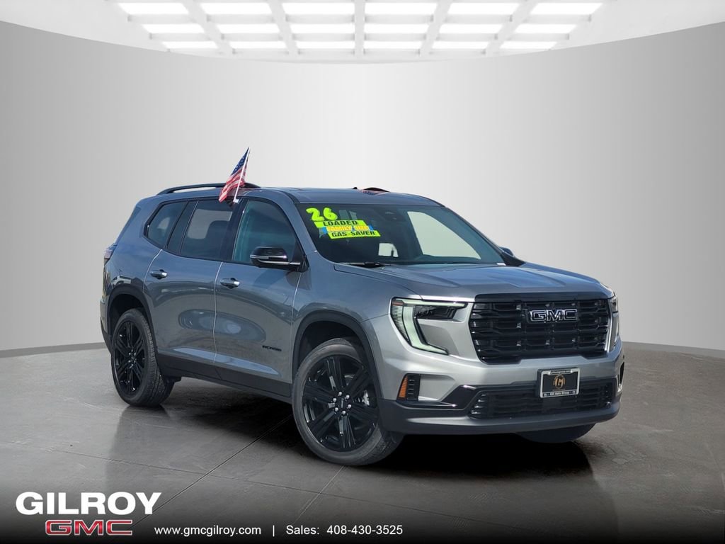 New 2026 GMC Acadia Elevation w/ Black Edition