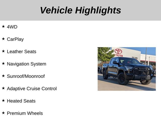 Used 2024 Toyota Tundra TRD Pro AWD/4WD image 5