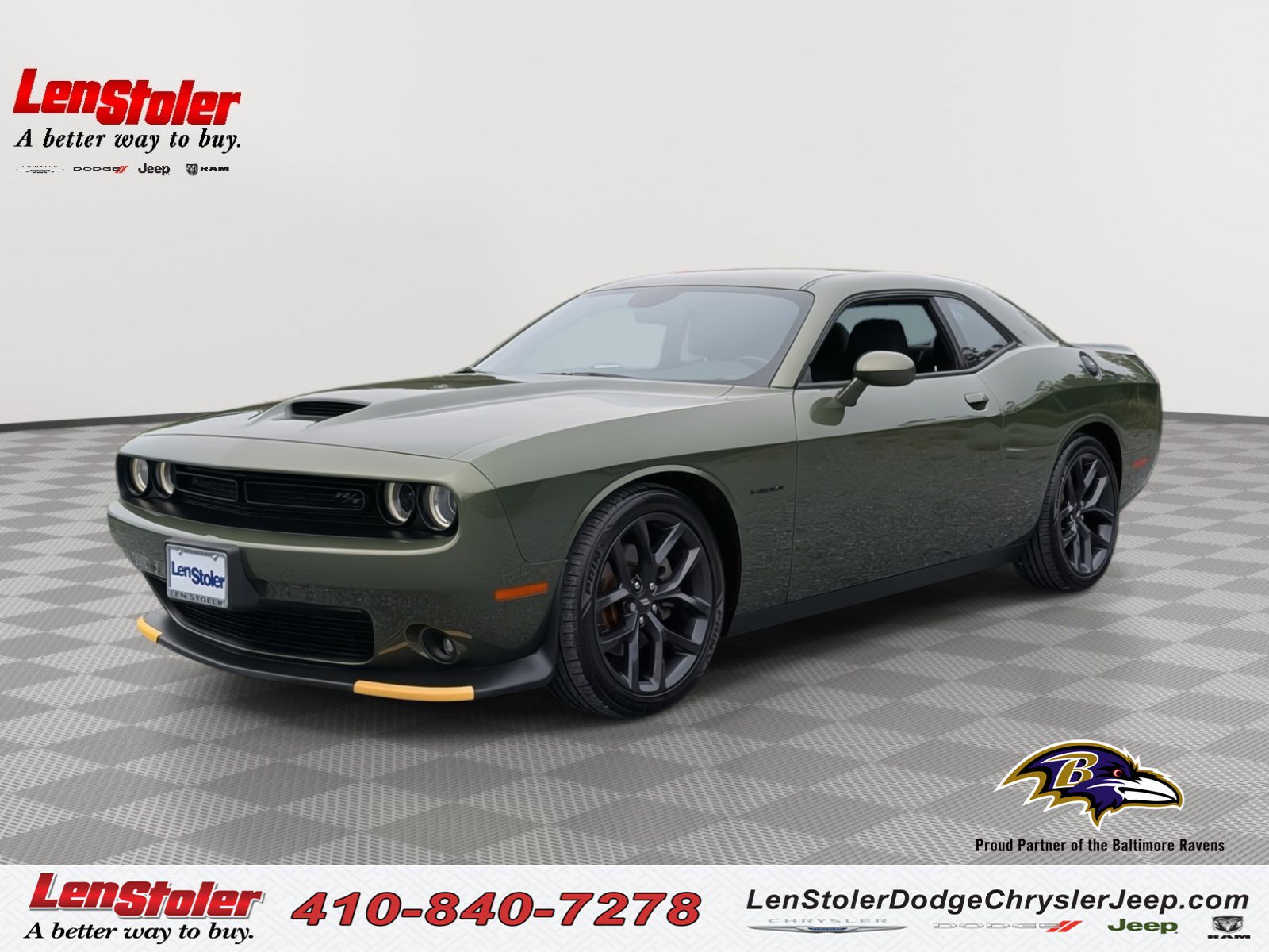 Used 2021 Dodge Challenger R/T w/ Blacktop Package