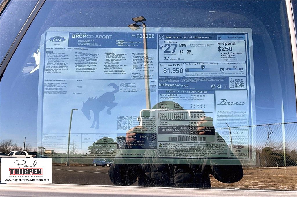 New 2025 Ford Bronco Sport Heritage image 14