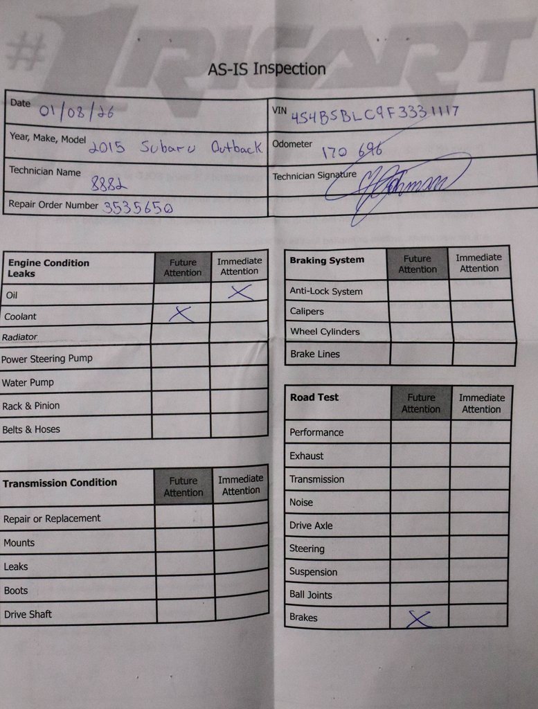 Used 2015 Subaru Outback 2.5i Limited image 6