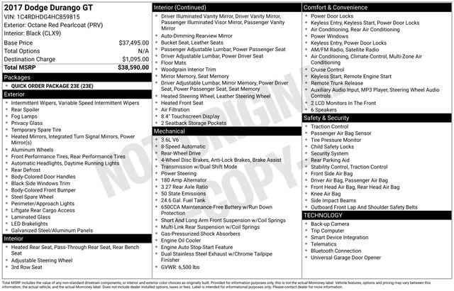 Used 2017 Dodge Durango GT image 6