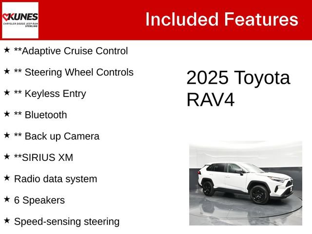 Used 2025 Toyota RAV4 LE FWD image 4