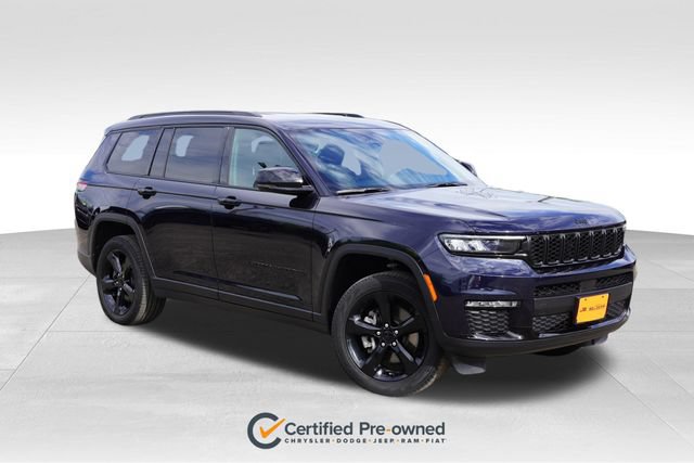 Certified 2024 Jeep Grand Cherokee L Limited w/ Black Appearance Package AWD/4WD image 1