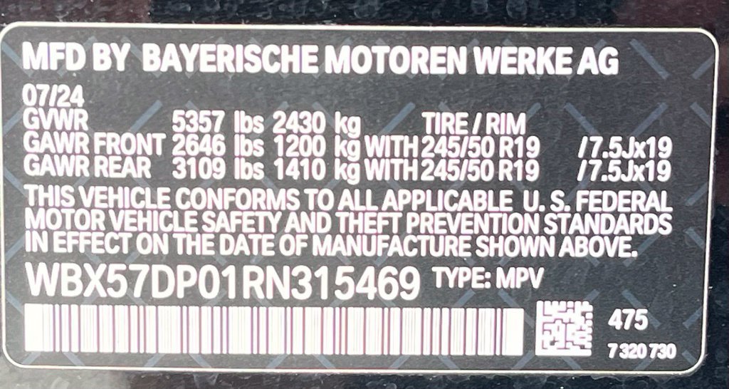 Certified 2024 BMW X3 xDrive30i w/ Premium Package w/ZPA AWD/4WD image 46
