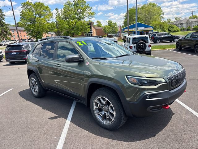 Used 2021 Jeep Cherokee Trailhawk w/ Sun, Sound & Nav Group AWD/4WD image 2
