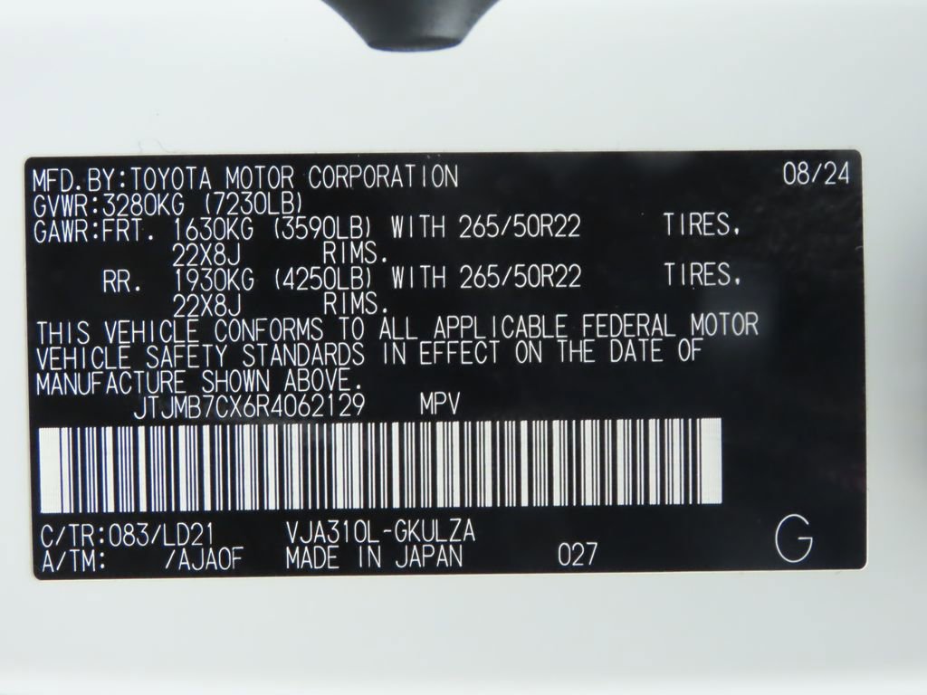 Certified 2024 Lexus LX 600 F Sport image 35