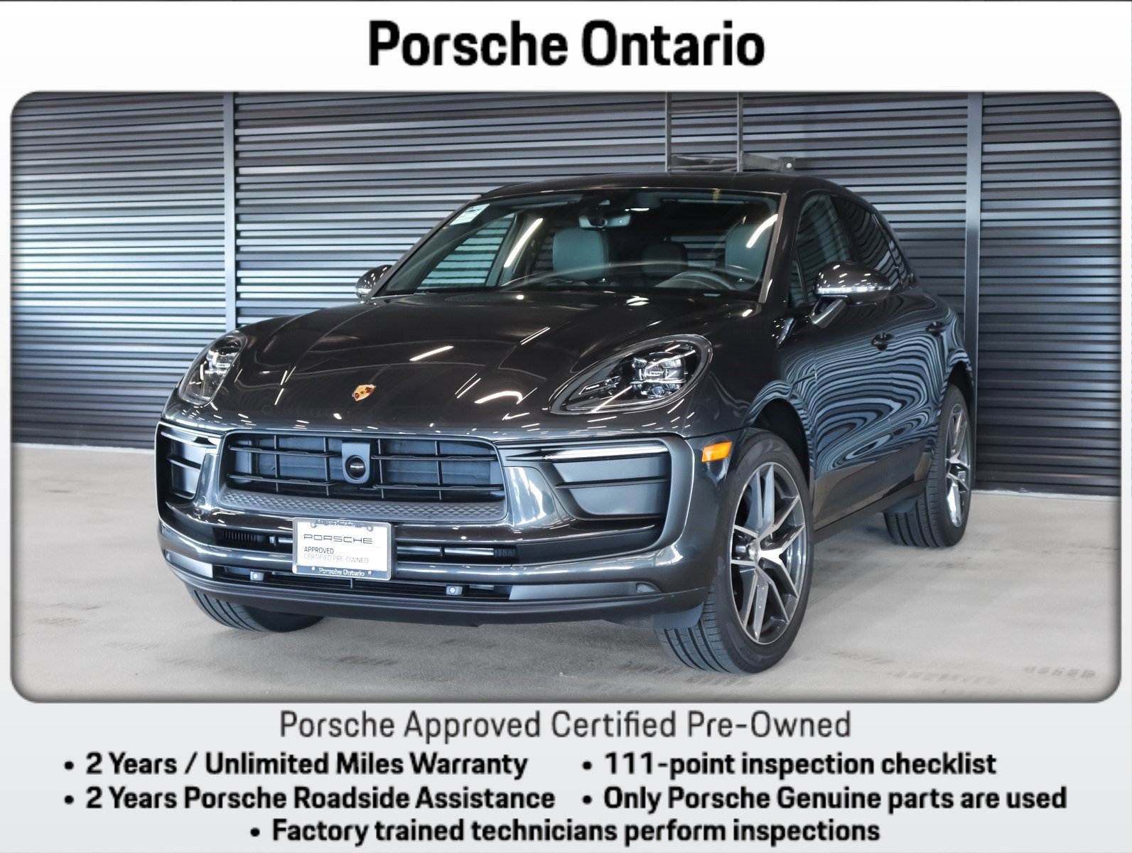 Certified 2025 Porsche Macan