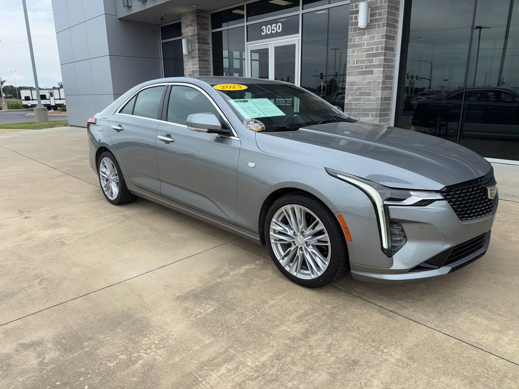 Used 2023 Cadillac CT4 Premium Luxury w/ Climate Package RWD video 1