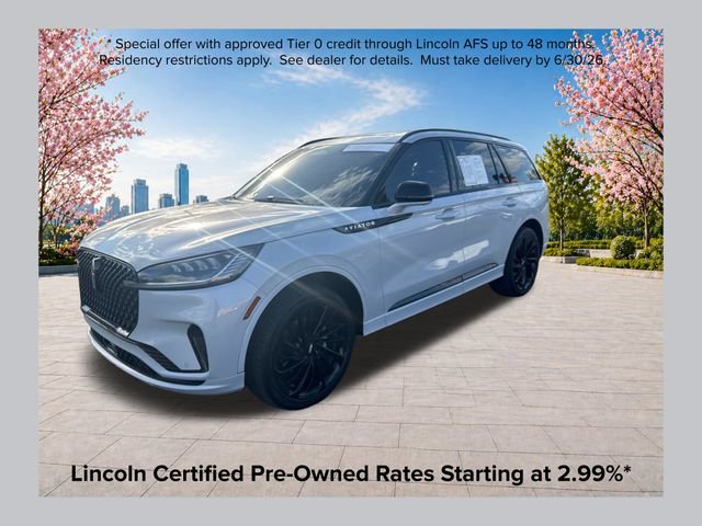 Used 2025 Lincoln Aviator Reserve w/ Jet Appearance Package