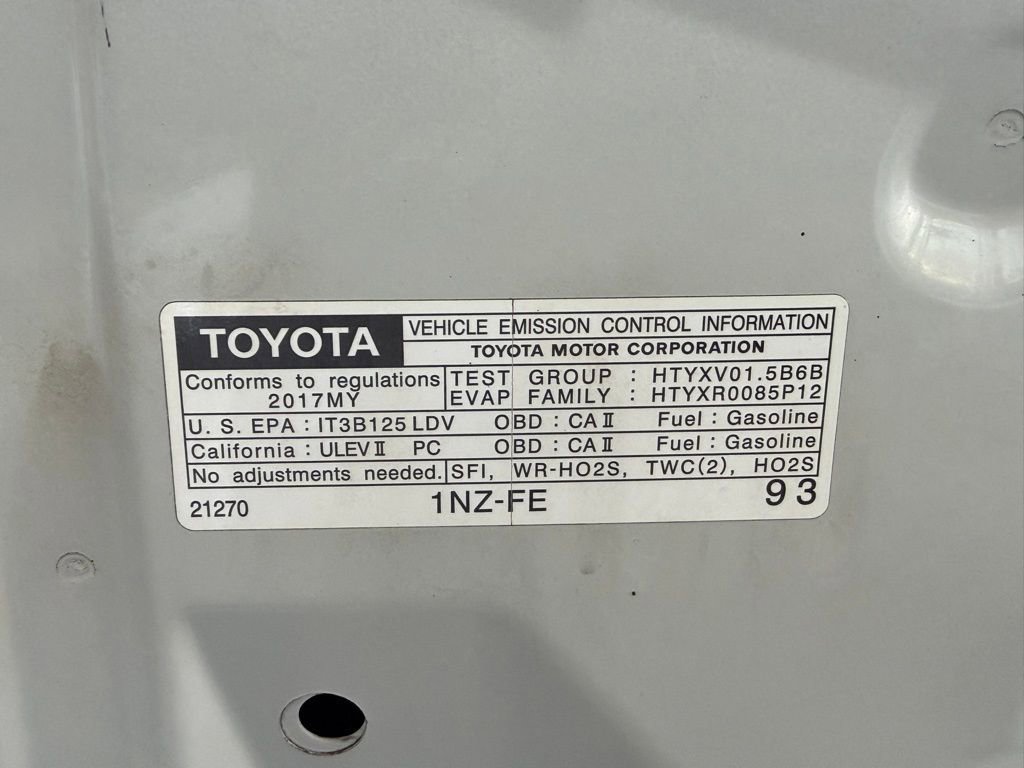 Used 2017 Toyota Yaris L w/ Carpet Mat Package image 34