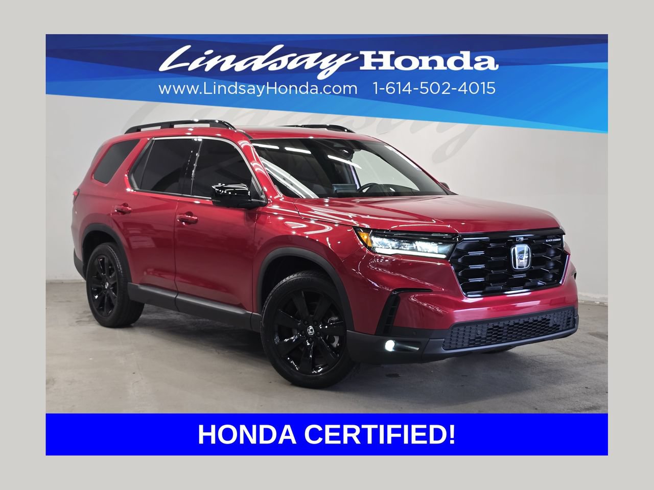 Certified 2025 Honda Pilot Black Edition image 1