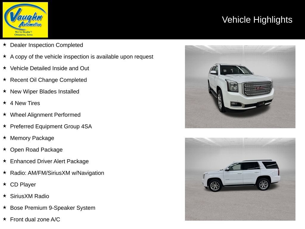 Used 2020 GMC Yukon SLT w/ Open Road Package AWD/4WD image 2