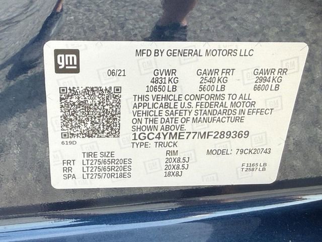 Used 2021 Chevrolet Silverado 2500 Custom w/ Custom Value Package image 23